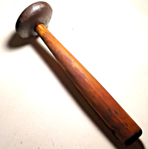 Antique napping hammer stone - antique-napping, hammer,stone